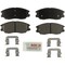 Bosch Blue Disc Brak Disc Brake Pads, Be1013H BE1013H - alternate 2